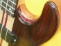 Cocobolo bass, close up